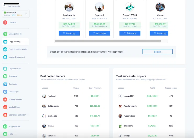 NAGA Social Trading